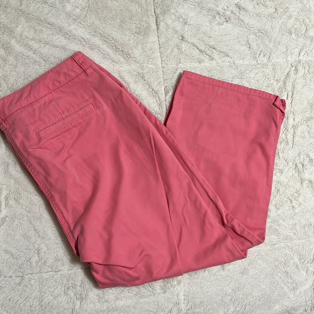 J Crew capris, size 12, pink - Picture 2 of 5